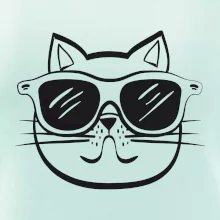 Kočka s brýlemi