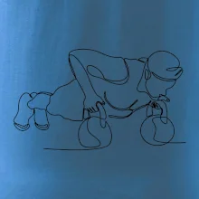 Kitebell posilování jedním tahem