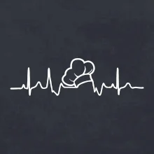 EKG kuchařská čepice