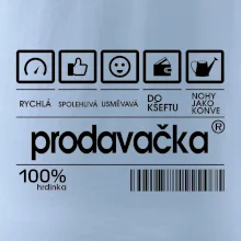 Čárový kód - Prodavačka