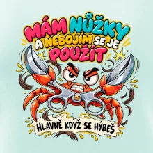 Mám nůžky a nebojím se je použít