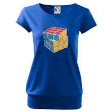 Rubikova kostka kreslená