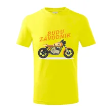 Budu závodník  žlutý cafe racer