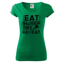 Eat sleep ski repeat