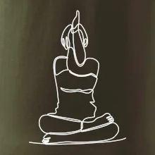 Jóga v sedu jedním tahem