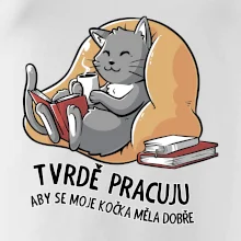 Tvrdě pracuju, aby se kočka měla dobře