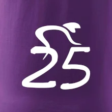 Cyklista slaví pětadvacítku (25)