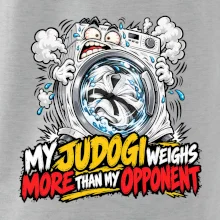 My judogi weighs more than my opponent