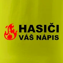 Hasiči (oheň, název sboru - vlastní nápis)