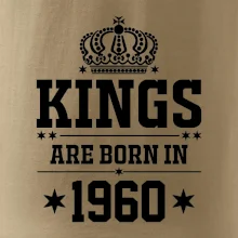 Kings are born in 1960