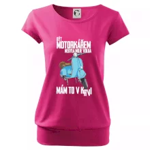 Být motorkářem nebyla moje volba skútr