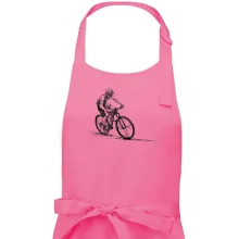 MTB kreslený cyklista