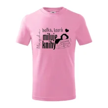 Černobílá holka, která miluje knihy - Vaše jméno