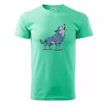 Parové triko - Vlk a měsíc