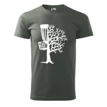 Disc golf pozor strom