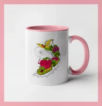 Milkshake vlak kreslený (Pecka design)