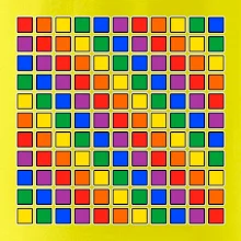 LGBT duhový čtverec