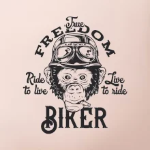 The freedom biker