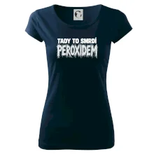 Tady to smrdí peroxidem