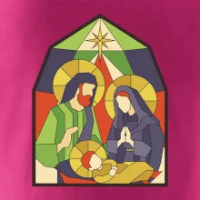 Vitráž - jesličky