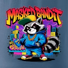 Mýval - masked bandit grafitti