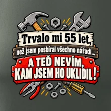 Trvalo mi  55 let, než jsem posbíral všechno nářadí