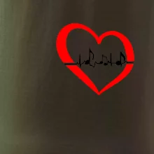 Moje srdce bije pro hudbu - srdce malé