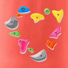 Lezení na stěně - srdce