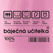 Čárový kód  - Báječná učitelka