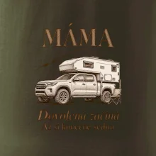 Máma dovolená začíná až si konečně sednu obytný pick-up