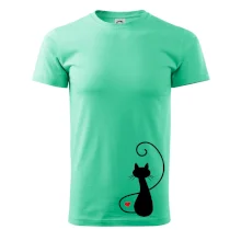 Zamilovaná kočka zpředu