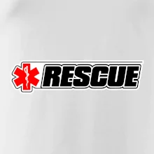 Záchranář rescue kříž červený