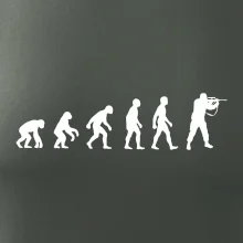 Evoluce vojáka - stojící Evoluce vojáka - stojící
