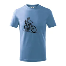 MTB kreslený cyklista MTB kreslený cyklista