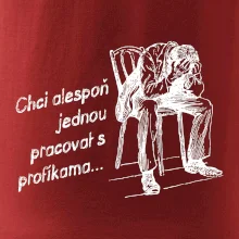 Chci alespoň jednou pracovat s profíkama