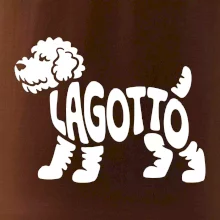 Lagotto nápis v těle