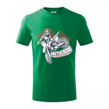 Motocross extreme sport fire