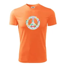 Peace and love symbol