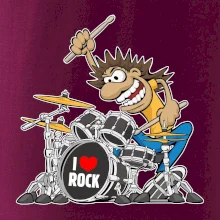 I love rock bubeník