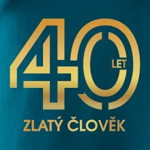 40 let zlatý člověk