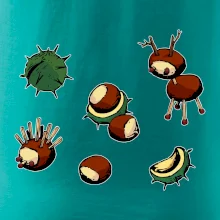 Kaštanová zvířátka - obdelník