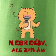 Nebrečím, ale zpívám
