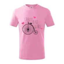 Crazy bike girl