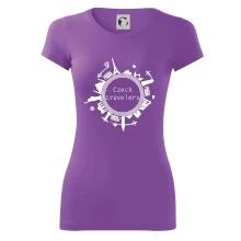 Czech Travelers jednobarevný