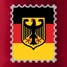 Německá známka - vlajka