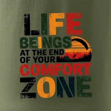 Life beings at the end of your comfort zone