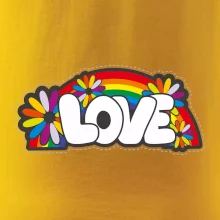 Love s duhou v pozadí