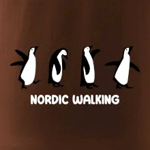 Nordic walking tučňáci - kreslení