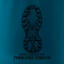 Moje terapie má podrážku Vibram