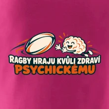 Ragby hraju kvůli zdraví psychickému